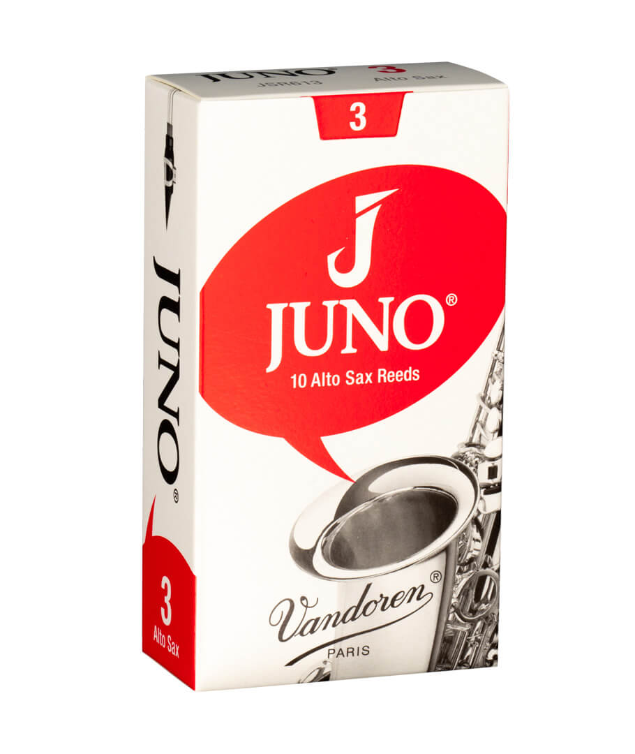 Anches Vandoren Juno Pour Saxophone Ténor - Boîte De 5, Force 3 - Fabriqué En France